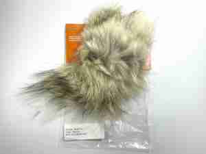Coyote body fur patch